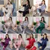 Pijamas Más Vendidos del Sudeste Asiático para Mujer Verano Seda de Hielo Manga Corta Color Sólido Cárdigan Tallas Grandes Ropa de Casa Traje Transfronterizo