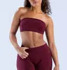 Conjunto de Yoga de Pantalones Largos sin Tirantes Más Vendido de Amazon, Ropa Deportiva Transpirable de Alta Elasticidad que Levanta Glúteos, Ropa para Correr y Fitness