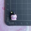 Mini funda de teléfono de gel crema de calabaza de Halloween de tamaño pequeño, accesorios de resina, accesorios de cabeza de calavera fantasma, hecha a mano transfronteriza