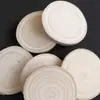 Decoración de Tocón de Árbol de Madera para Jardín de Infantes Redonda Pequeña Material de Álamo Marco de Fotos Virutas de Tronco Bloque de Madera Anillo Anual Pintado a Mano Fotografía