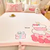 Tapete Gelado de Seda de Gelo para Aula de Verão, Grau Materno e Infantil, Lavável à Máquina, Tapete de Feijão Refrigerante, Tapete Macio com Ar Condicionado, Tapete para Dormitório, Conjunto de Três Peças