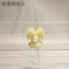 No. 8 accesorios de tela de pato material para manualidades Alas moño sombrero mágico babero decoraciones de juguetes