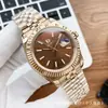 Reloj Datejust con Correa de Acero Inoxidable 904L, Calendario, Movimiento Mecánico Automático, Resistente al Agua, Luminoso, Reloj de Pulsera para Hombre, Negro Hielo Azucarado