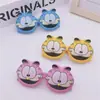 Óculos Polarizados Infantis Smart Baby Silicone Estilo Desenho Animado Óculos de Foto Flip-Up Ráfia Mao Óculos de Férias