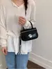 Bolsa de Mão para Comércio Exterior Bolsa Sela para Mulheres 2026 Nova Versátil Simples Bolsa Transversal Estilo Coreano Bolsa Quadrada Pequena para o Dia a Dia de Nicho Ombro Único