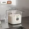 Balde de Arroz Estilo Japonês Chuanhang para Uso Doméstico, Arroz de Grau Alimentício, Grãos, Farinha, Balde Simples para Armazenamento de Grãos, Recipiente para Armazenamento de Arroz e Farinha