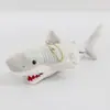 Juguete de Tiburón de Dibujos Animados Colgante de Peluche Estudiante Niños Bolso Muñeca Animal Marino Llavero Colgante de Muñeca Regalo