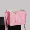 Bolso Floral Estilo Chino para el Día de la Madre Caja de Flores Ramo Caja Creativa DIY para Arreglo Floral Arte Floral