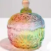 Fabricante Venta al por Mayor Rosa Púrpura Amarillo Verde Blanco Grava de Cristal Piedra en Bruto Tazón Desmagnetizador Almohada de Cristal Pecera Maceta Decoración Artesanía