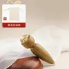 Sándalo Morado Doble Cara Cuerno Perla Raspador de Ojos Hogareño Portátil Pequeño Portátil Especial para Damas Palo de Masaje Fábrica Listo para Enviar Personalización