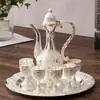 Novo Estilo Europeu Banhado a Ouro Banhado a Prata Liga de Zinco Utensílios para Vinho Adequado para Mesa Utensílios para Vinho para Ambientes Domésticos