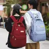 2026 Nova Mochila Estilo Coreano Estilo Universitário Mochila de Casal para Estudantes Universitários Leve e Casual Mochila para Alunos do Ensino Médio