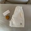 Shorts infantis 2025 verão japonês da moda marca cor sólida calças casuais para meninos e meninas