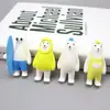 Molde de silicona de oso islandés material DIY hecho a mano Piedra de expansión para coche Molde de yeso de aromaterapia de oso polar