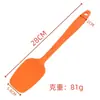 Espátula de silicona de fábrica integrada resistente a altas temperaturas cabeza cuadrada espátula en forma de T espátula para mezclar crema espátula para crema de repostería