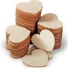 Colgante de madera sin terminar con forma de corazón, adorno de San Valentín, para bodas, con virutas de madera