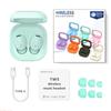 Nuevos Audífonos Inalámbricos Bluetooth C9Pro Estuche de Carga Transparente 5.3 Deportivos Impermeables Transfronterizos Macaron Audífonos In-Ear