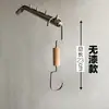 Ganchos para tienda de ropa Ganchos en S Perchas Ganchos para colgar Ganchos de exhibición Madera maciza Colgar ropa Tienda de ropa para mujer Pared Perchas para pantalones