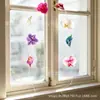 Nueva cortina de pared colgante de flor de perla de orquídea phalaenopsis roja transfronteriza, arreglo de fondo de decoración floral de mar de flores aéreas, colgante de cortina de puerta