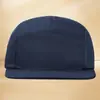 Sombrero de Sol de Verano para Exteriores, Secado Rápido, Repelente al Agua, Gorra de Cinco Paneles con Visera Plana, Bordado de Logo Personalizado, Gorra de Hip-Hop Transpirable