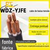 Wdzn-Yjfe Baixa Fumaça Sem Halogênio Fio de Junta de Fumaça 6 16 25 70 95 185 Quadrado Cabo Industrial