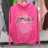 Foto Real de Sudadera con Forro Polar Pesado Spder555 de 420g, Marca de Moda Europea y Americana Sp5Der Sudadera, Comercio Exterior Transfronterizo