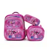 Set de Tres Piezas de Mochila Escolar Transfronteriza Mochila Escolar de Carcasa Dura 3D de Dibujos Animados para Estudiantes de Primaria de 8 a 12 Años Mochila con Ruedas de Spider-Man