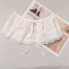 Saia Cortina Decorativa Original de Renda e Tule Estilo Ballet Outono Vedação de Cintura Cortina de Flatulência