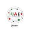 Insígnia de metal com bandeira dos Emirados Árabes Unidos transfronteiriça acessórios de vestuário presentes adesivos para celular fabricantes de origem atacado personalização