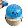 Juguete de Bollo Arcoíris para Alivio del Estrés, Simulación de Vaporera, Dibujo Animado Lindo Divertido para Liberar Tensión, Rebote Lento, Juguete Mágico