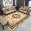 Tapete Vintage Estilo Europeu para Quarto de Casa, Cabeceira, Cobertura Completa para Sala de Estar, Hotel, Pousada, Sofá Comercial, Tapete de Piso Completo com Listras