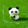 Miniaturas de pandas, adoráveis e fofas, perfeitas para criar paisagens em miniatura, jardinagem e decorações DIY