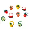 Elásticos de Cabelo para Polegar de Bebê, Acessórios de Cabelo para Crianças, Presilhas de Cabelo de Desenho Animado Fofas para Meninas, Elásticos de Cabelo para Bebês, Pequenos Acessórios de Cabelo de Borracha