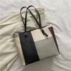 Nuevo bolso tote de gran capacidad para ir al trabajo, bolso de axila para mujer, nuevo bolso de hombro portátil de otoño 2022, bolso grande con textura