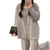 Xi Yue Ropa de Algodón Hielo de Primavera y Verano con Almohadilla en el Pecho 2025 Mujeres Embarazadas Postparto Lactancia Absorbente de Sudor Pijama Lindo