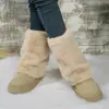 Otoño 2026 Nuevo Talla Grande Botas Casuales Cómodas para Mujer Estilo Europeo y Americano Modernas para Exteriores Talla Única