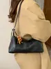 Bolso Retro de Gran Capacidad Transfronterizo para Mujer Otoño e Invierno 2025 Nuevo Bolso Cruzado de Hombro Único Casual de Nicho Bolso Dumpling para Viajar