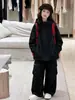Chamarra acolchada de longitud media para invierno para niños y niñas, nueva ropa de invierno para niños, top grueso para niños, chamarra de algodón, cortavientos, casual
