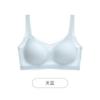 2075 Verano Ultradelgado Sin Marcas Pecho Grande Ropa Interior Pequeña Chaleco Sin Aros para Dormir Moda Transpirable Cómodo Sujetador