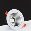 Luminária de teto COB 20W30W holofote fundido downlight led hotel shopping center sala de estar loja de roupas parede de fundo embutido