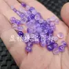 Contas de Ábaco Violeta Jade Tipo Gelo, Contas Soltas de Jade, Amarelo Óleo de Frango, Lápis Lazúli, Azul Céu, Contas Espaçadoras Azul Rio, Contas para Joias