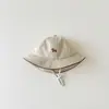 Sombrero de Bebé Coreano Yipan Primavera y Otoño Nuevo Protección Solar ins Bebé Pequeño Bebé Sombrero de Cubo Parasol Sombrero de Pescador para Niños