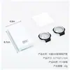 Adecuado para Película Protectora de Lente de Vidrio Dji 360 Ii, Resistente a Rayones e Impactos, Accesorios para Cámara de Acción Panorámica