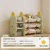 Estante de armazenamento infantil de grande capacidade para uso doméstico, armazenamento em várias camadas para sala de estar, quarto de bebê e armário combinado para brinquedos de bebês
