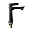 Grifo monomando frío para lavabo bajo de aleación de cobre grifo monomando frío regular para lavabo bajo estilo universal