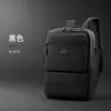 Mochila de negocios de nailon resistente al desgaste con puerto USB y repelente al agua para portátil de 15.6 pulgadas, suministro directo de fábrica