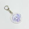 Chaveiros de Acrílico Podem Ser Personalizados com Mercadorias de Personagens de Desenho Animado e Anime, Pingentes de Chave DIY, Enfeites de Acrílico Atacado