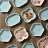 Nuevo Plato de Frutas Pequeño Fresco y de Aspecto Elegante Estilo Chino, Plato de Frutas Secas de Alto Nivel para el Té de la Tarde, Plato de Frutas para Snacks de Té Alrededor de la Estufa