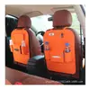 Venta al por mayor del fabricante Bolsa de almacenamiento de fieltro para asiento de coche Cesta trasera de fieltro Bolsa de almacenamiento para asiento Soporta logotipo para colgar