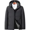 2026 Invierno Transfronterizo Amazon Chaqueta de Algodón para Hombre Cálida de Moda Holgada Color Sólido Requiere Conversión de Talla